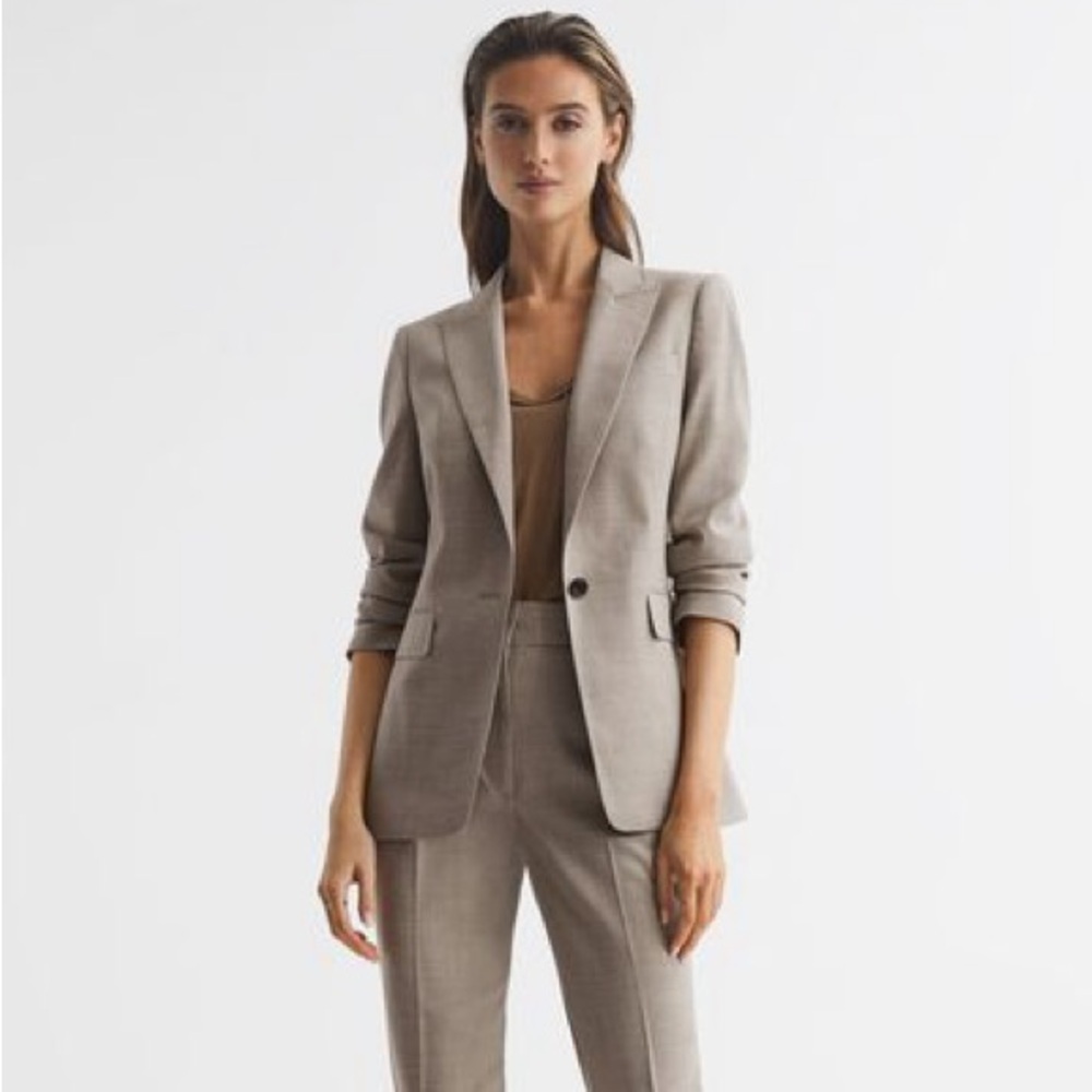 Reiss Emily Wool Blend Blazer